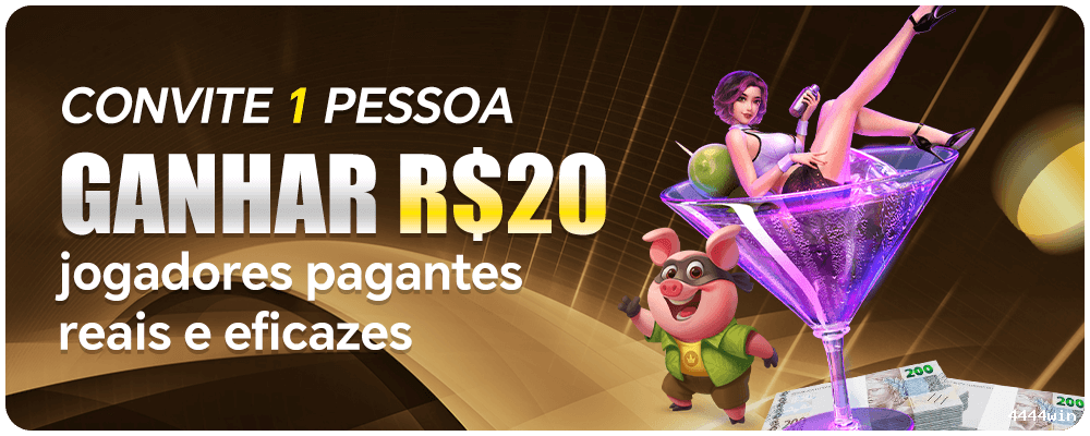 Roleta e blackjack 4444win